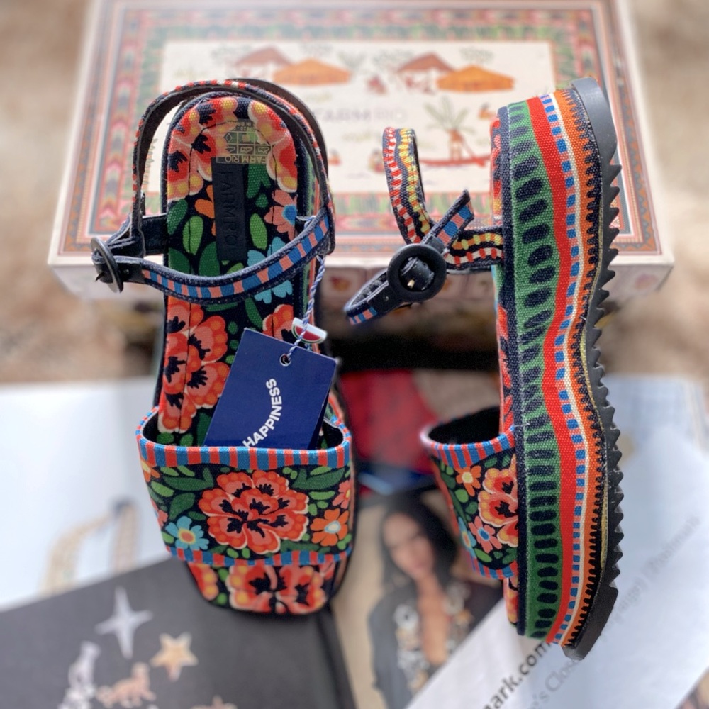 Farm Rio Spring Delight Sandals - Picture 3 of 14